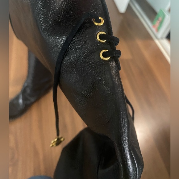 Escasda leather thigh high boots, brand new, size 37 - Picture 5 of 10